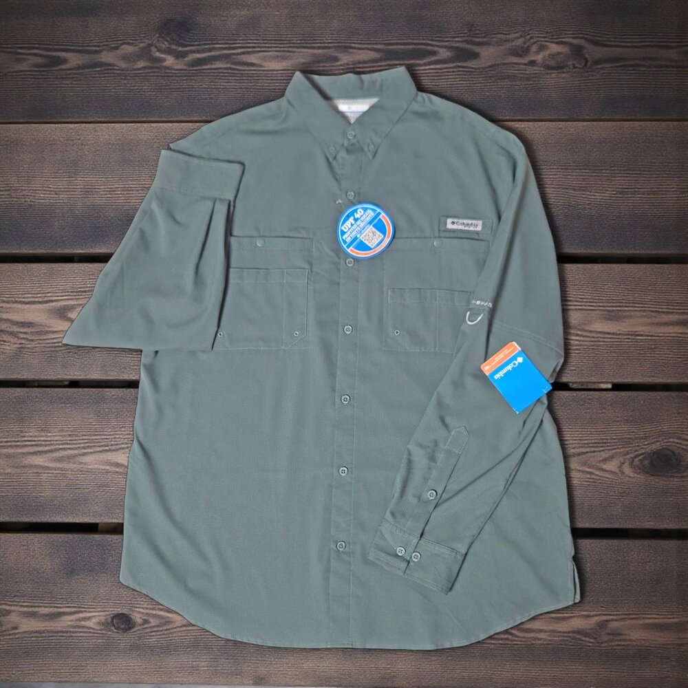 New Men's COLUMBIA Omni Shade Shirt XL